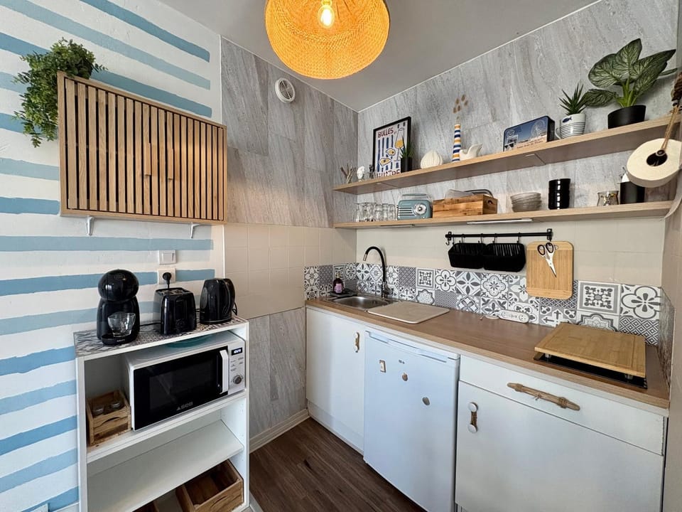 Appartement charmant - 4 pers., vue mer - FR-1-323-620 Apartment in Saint-Jean-de-Monts