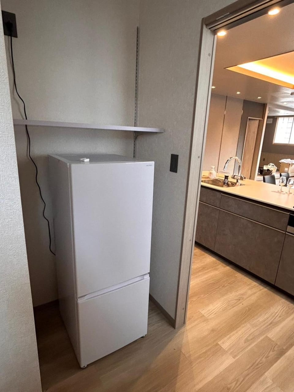 Kitchen or kitchenette, kitchen