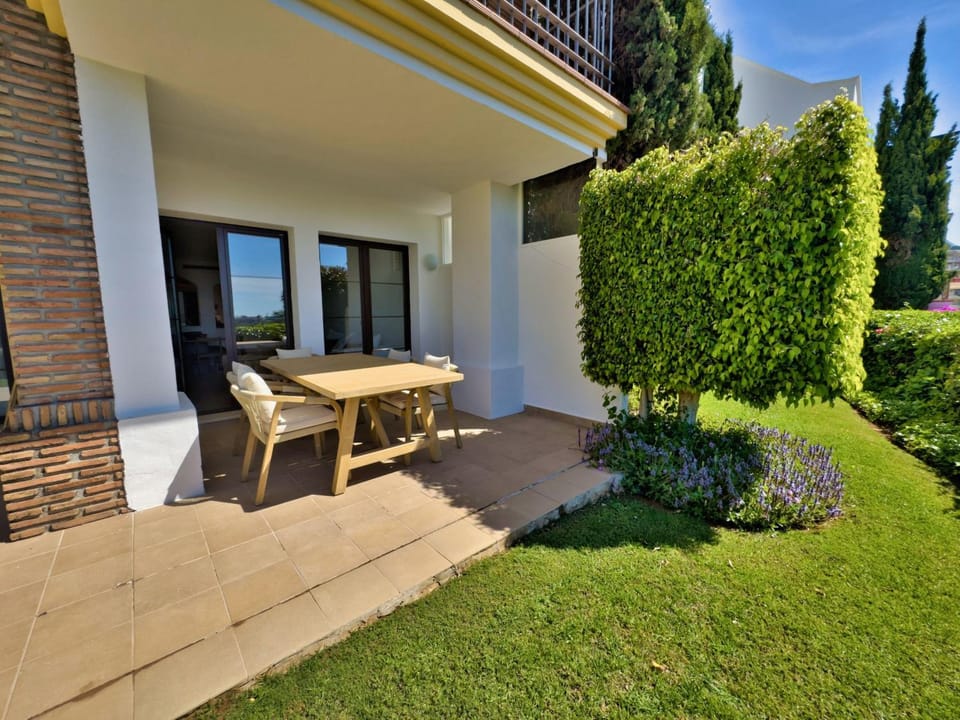 Patio, Garden, Garden view