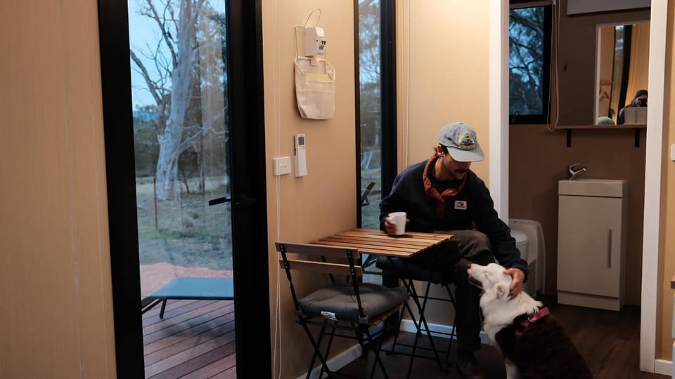 Saddle Camp Tiny House 3 by Tiny Away House in Victoria