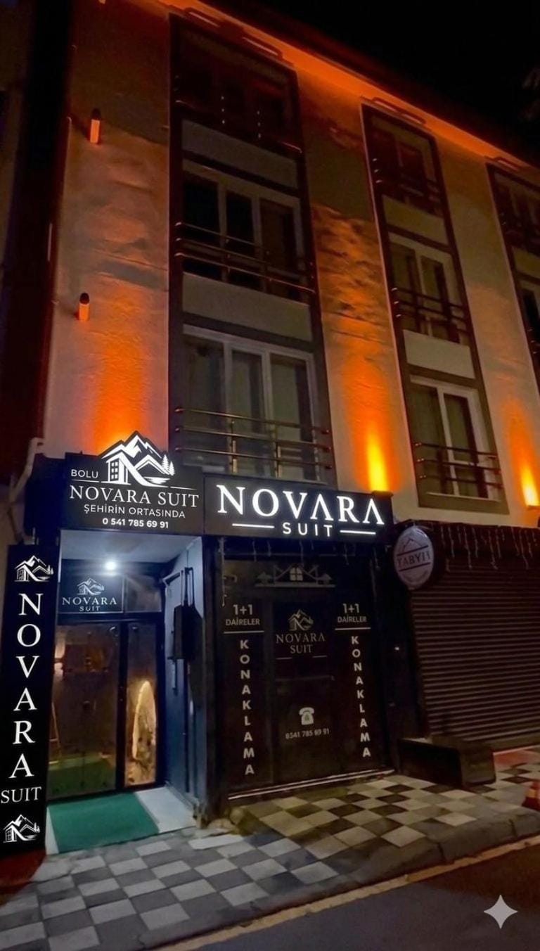 Property building, Night, Property logo or sign