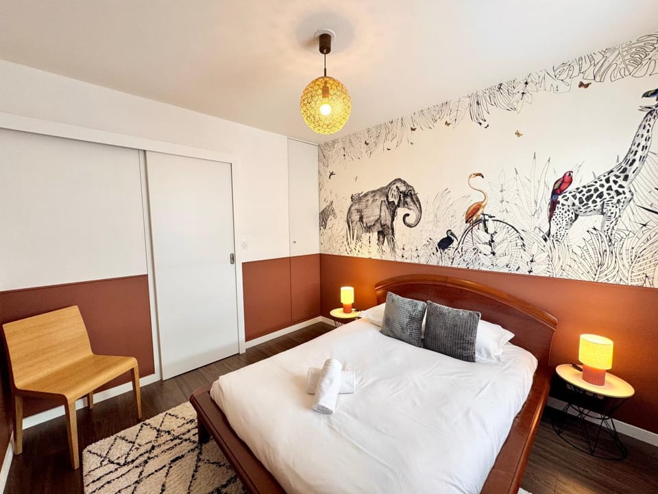 Le Rooftop Cleunay, Terrasse et stationnement privé Apartment in Rennes
