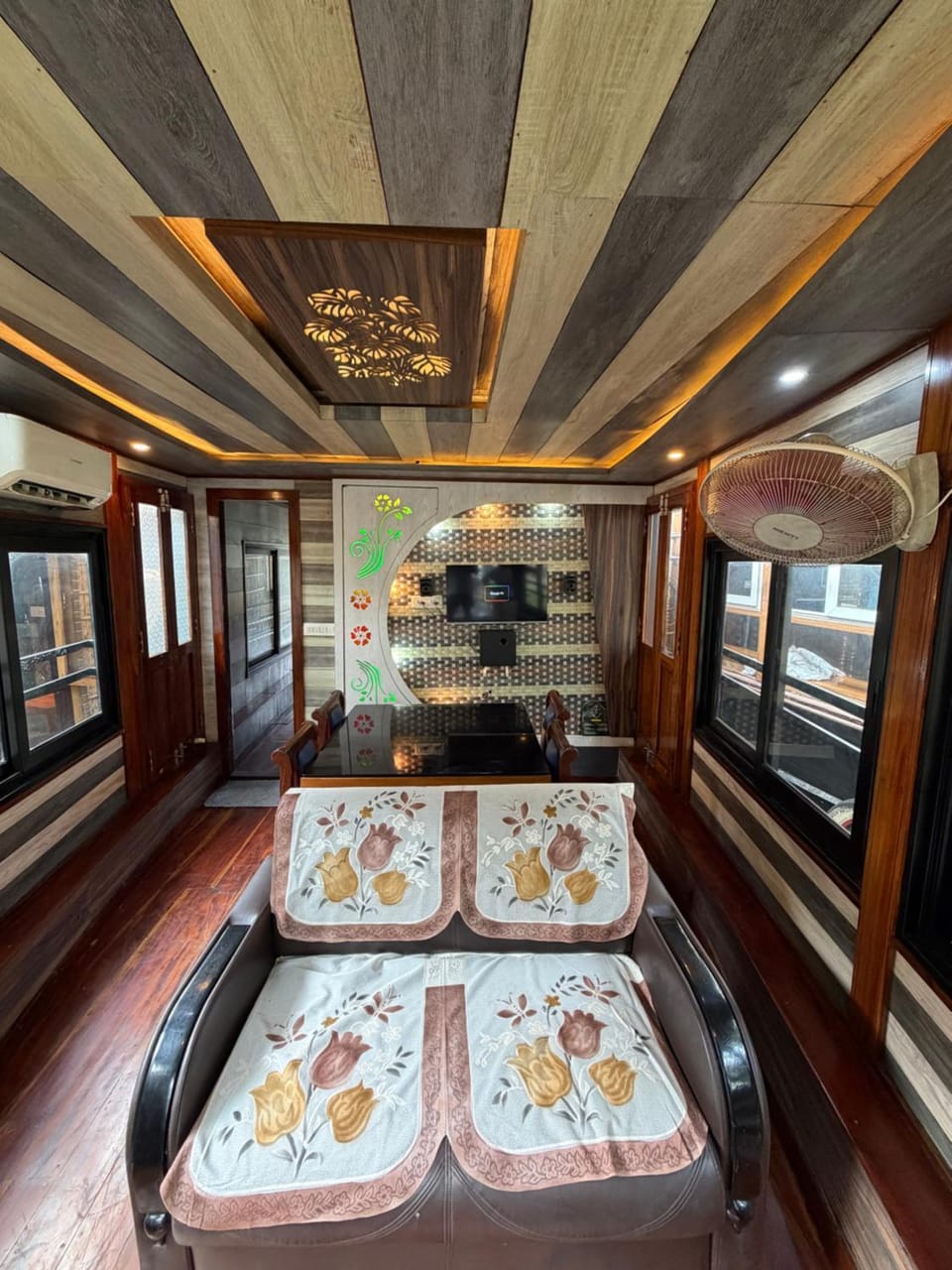 Skylark houseboats Docked boat in Kumarakom