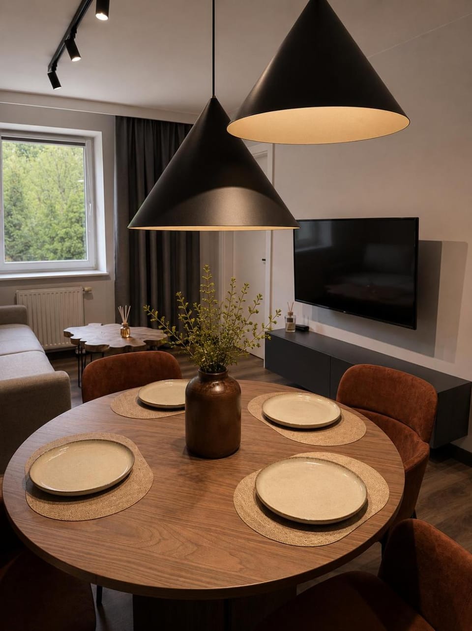 Living room, Dining area