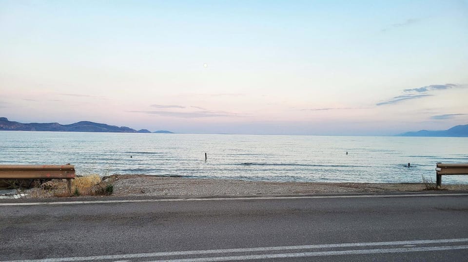 Sea view, Sunset