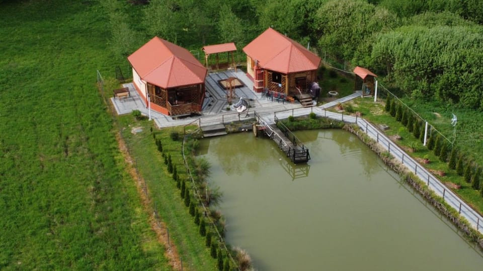 Property building, Natural landscape, Bird's eye view