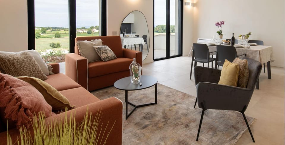 Living room, Seating area, Dining area