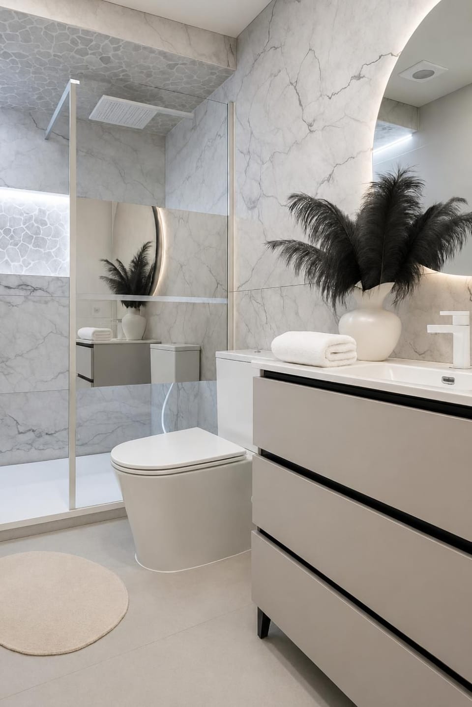 Shower, Toilet, Bathroom