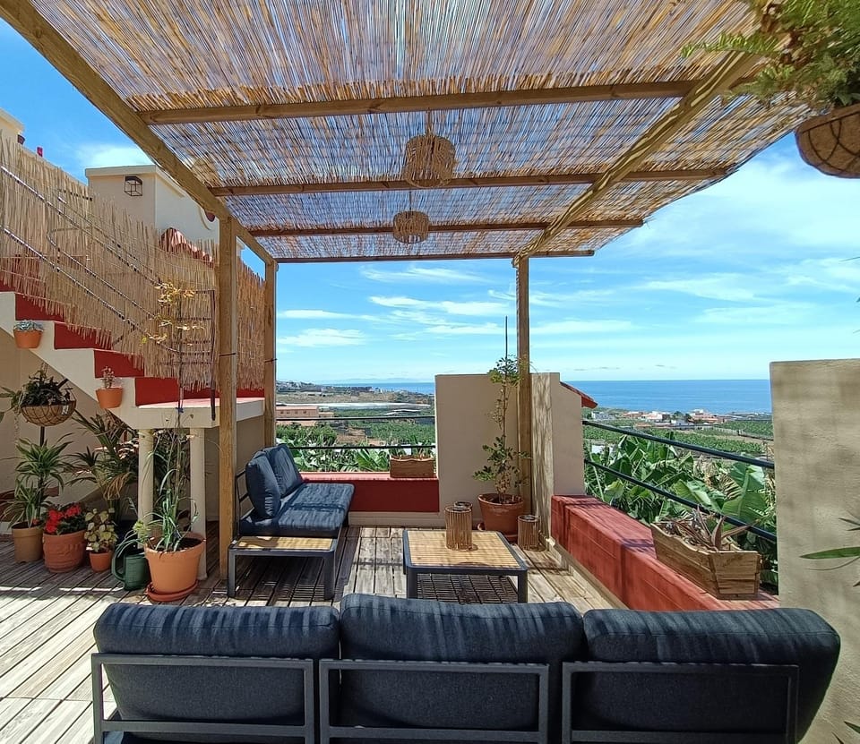 Natural landscape, View (from property/room), Balcony/Terrace, Sea view