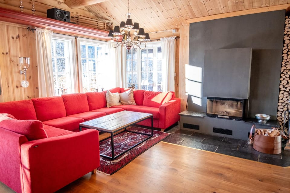 Budalen, spacious cabin close to skitracks Cabin in Viken, Norway