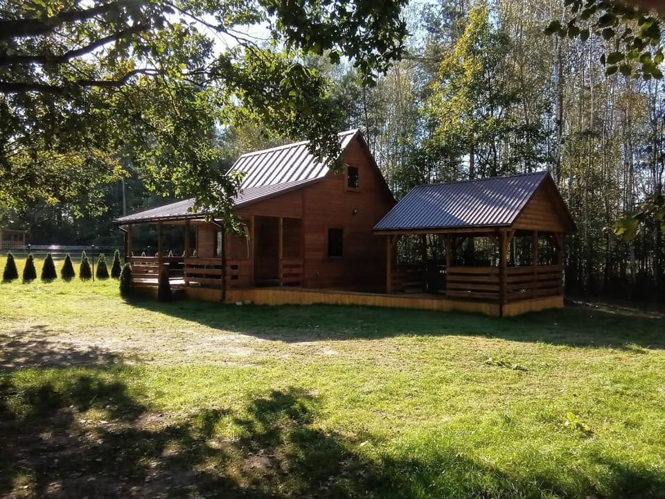 Domek z jacuzzi House in Masovian Voivodeship