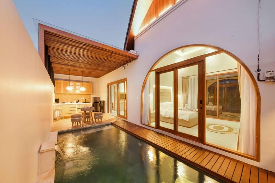 Peaceful 2BR Villa in Ubud with Ricefield View Villa in Abiansemal