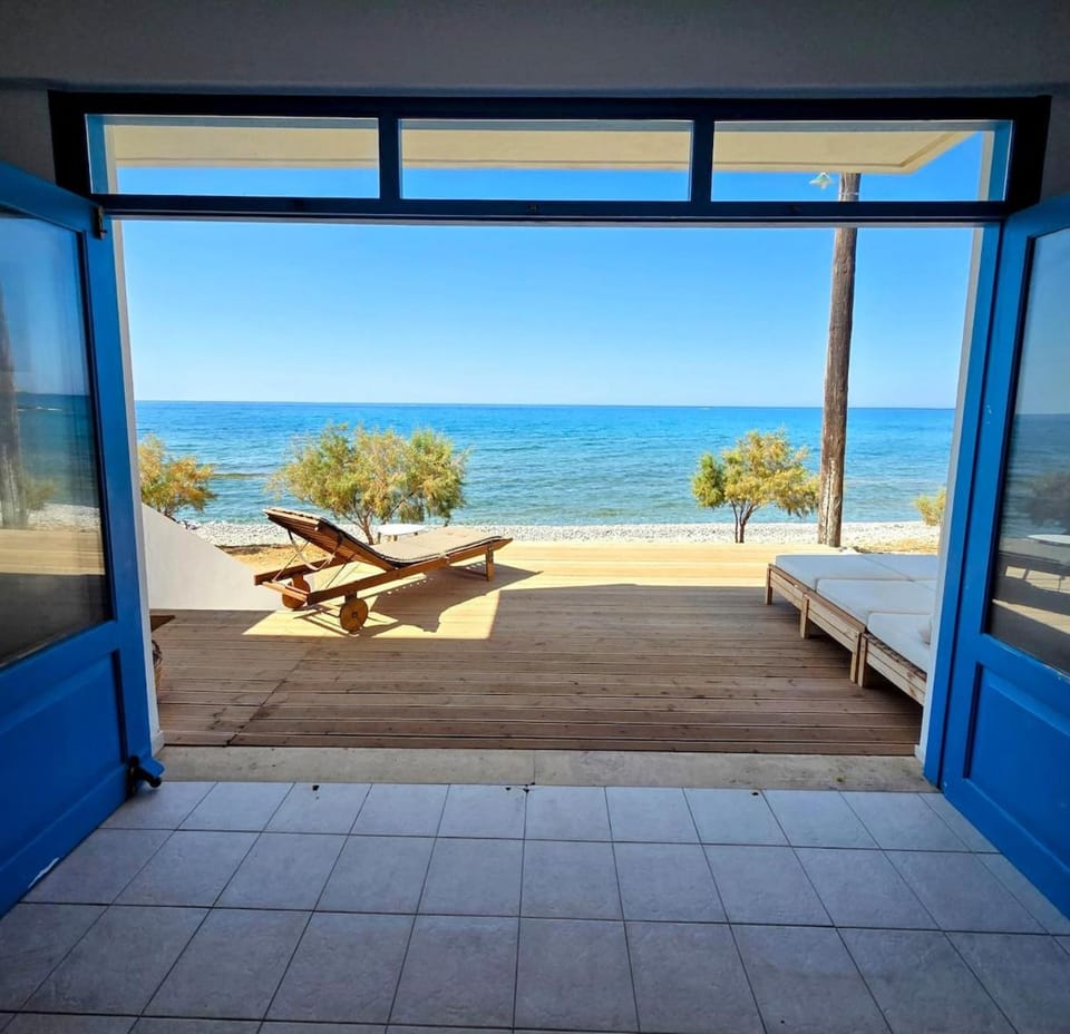 Dror Beachfront House 5 Meters to the Water Villa in Lasithi