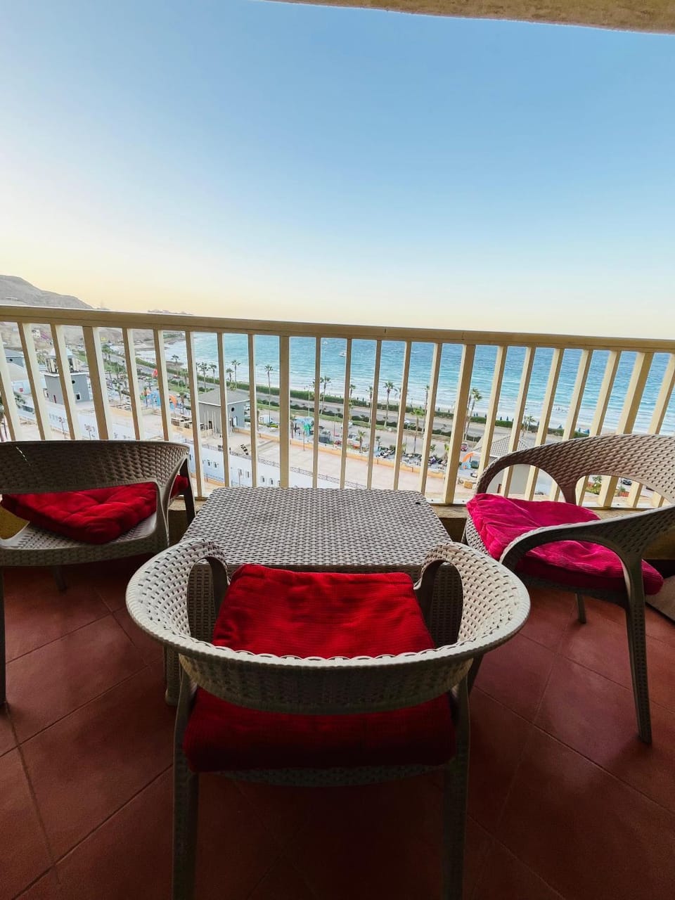 Seating area, Sea view