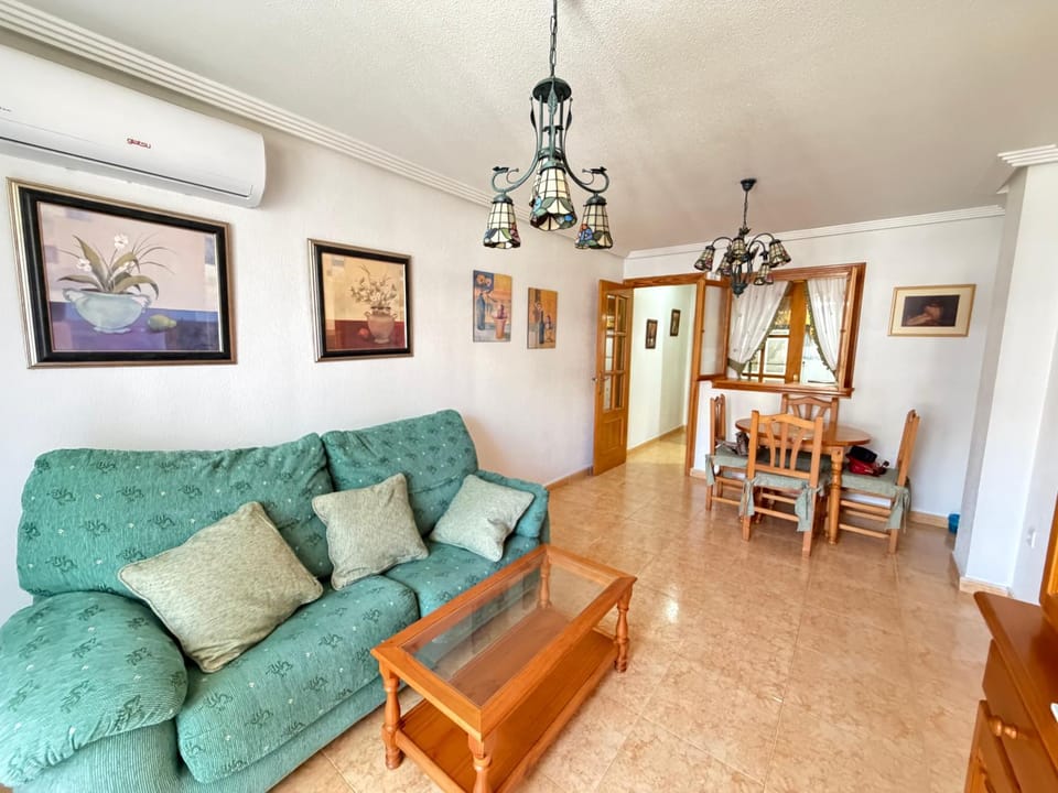 Living room, Dining area, air conditioner