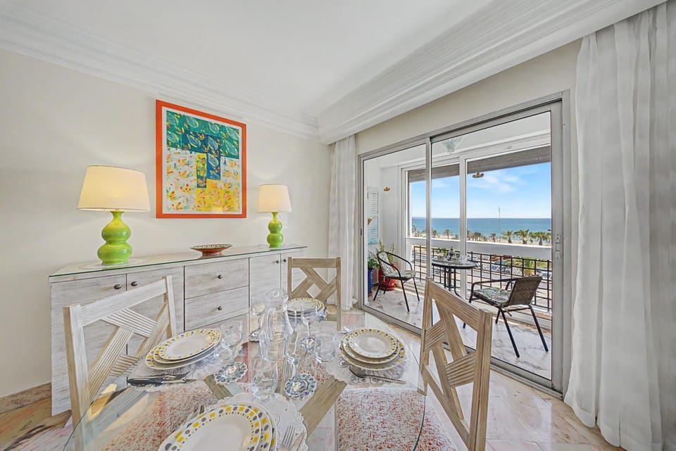 View (from property/room), Living room, Dining area, Sea view