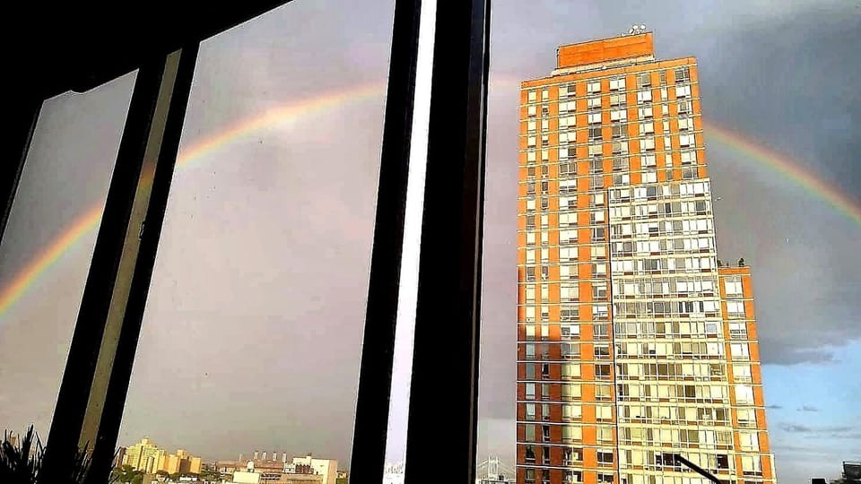 Day, Living room, City view