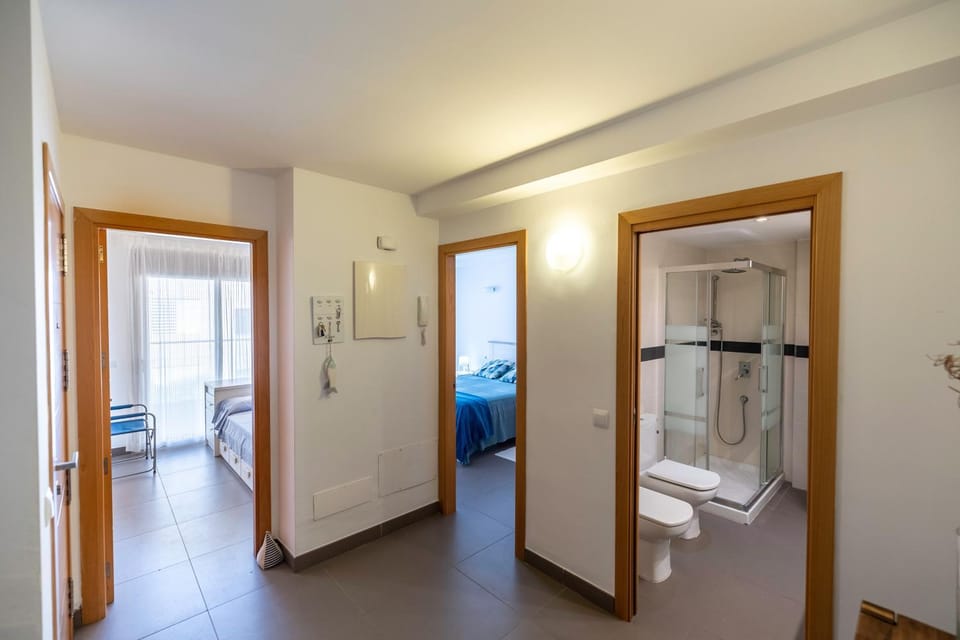 Property building, Bathroom, Living room