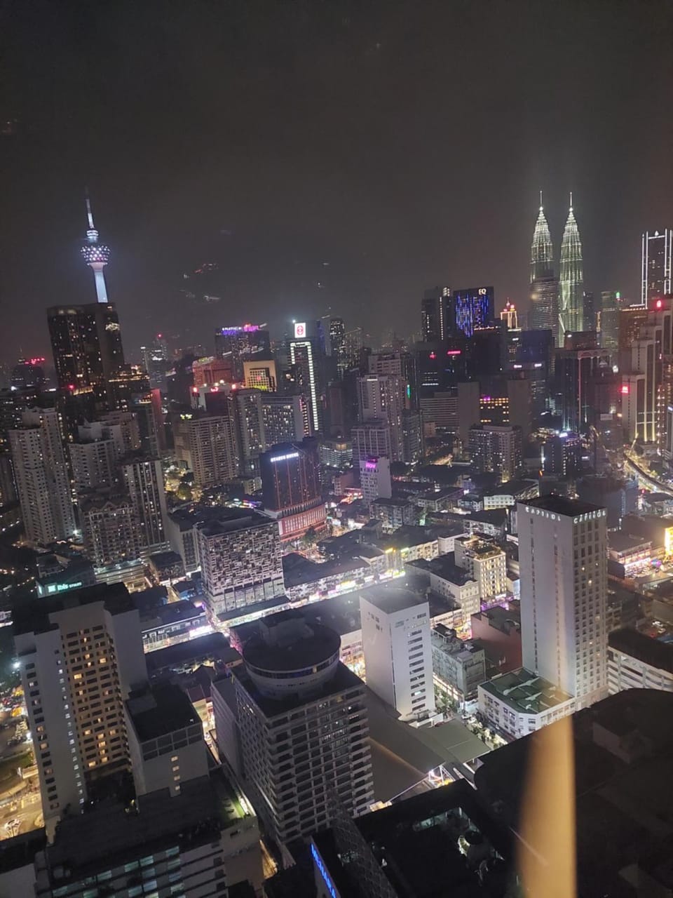 Night, Bird's eye view, City view
