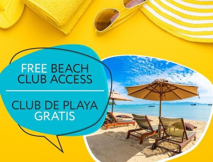 Property logo or sign, Beach, sunbed