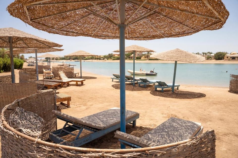 Natural landscape, Beach, sunbed