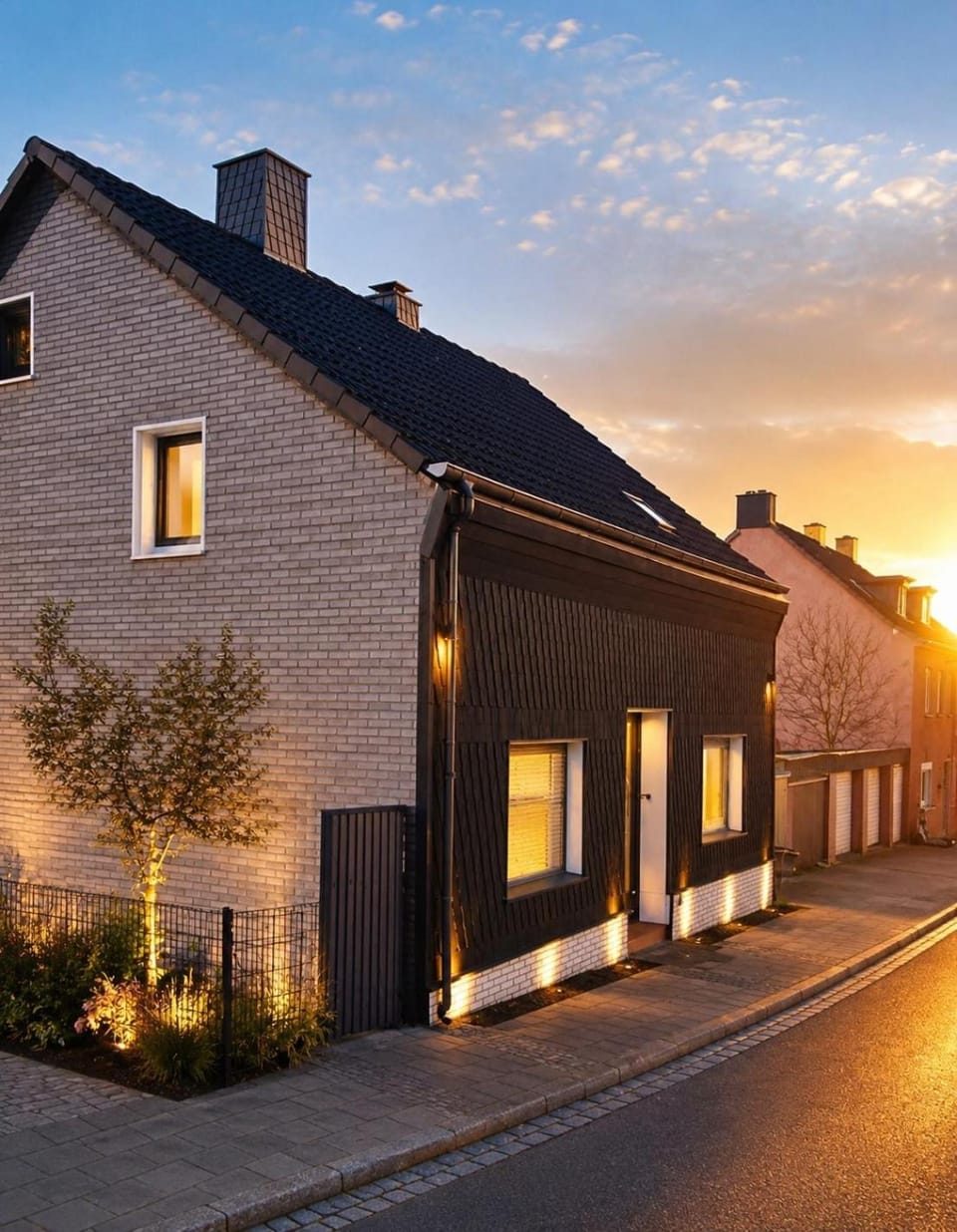 Large Garden House on Lake Phoenix with garden House in Dortmund