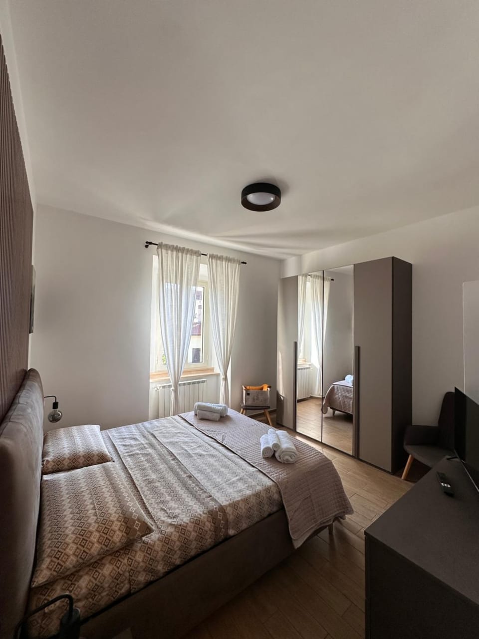 Bed, Bedroom, wardrobe