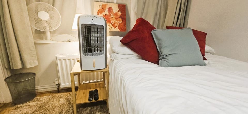 Bed, Photo of the whole room, Bedroom, internet