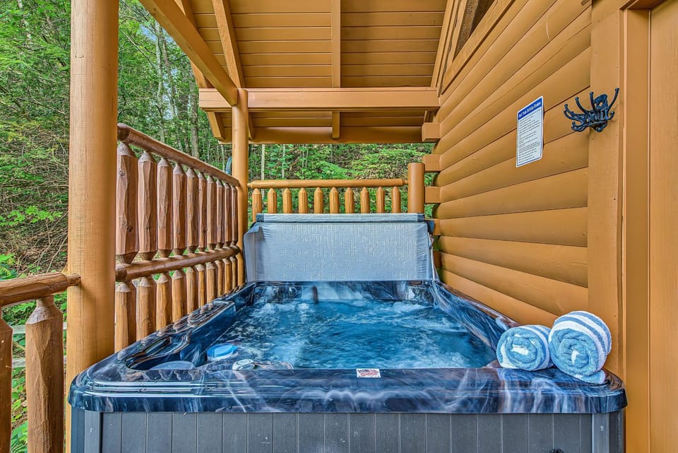 Patio, Natural landscape, Hot Tub, View (from property/room)