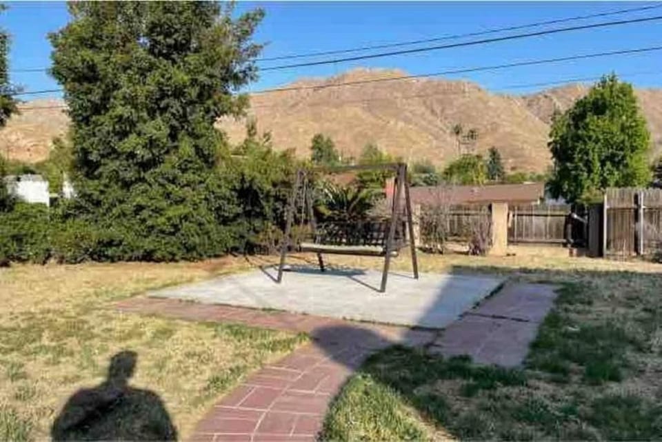 Natural landscape, Children play ground, Mountain view, children