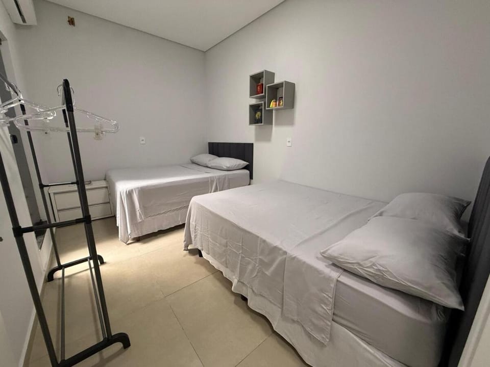 Bed, Bedroom, heating, towels, air conditioner