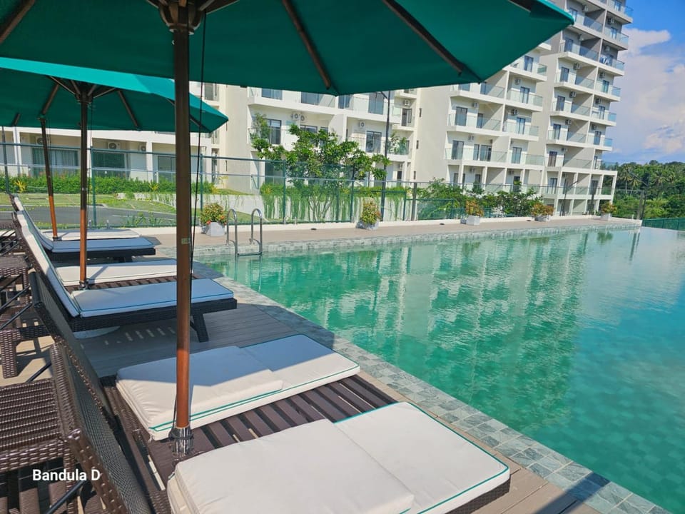 Property building, Pool view, Swimming pool