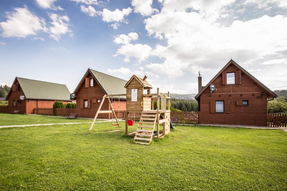 Facade/entrance, Children play ground, Landmark view, Mountain view