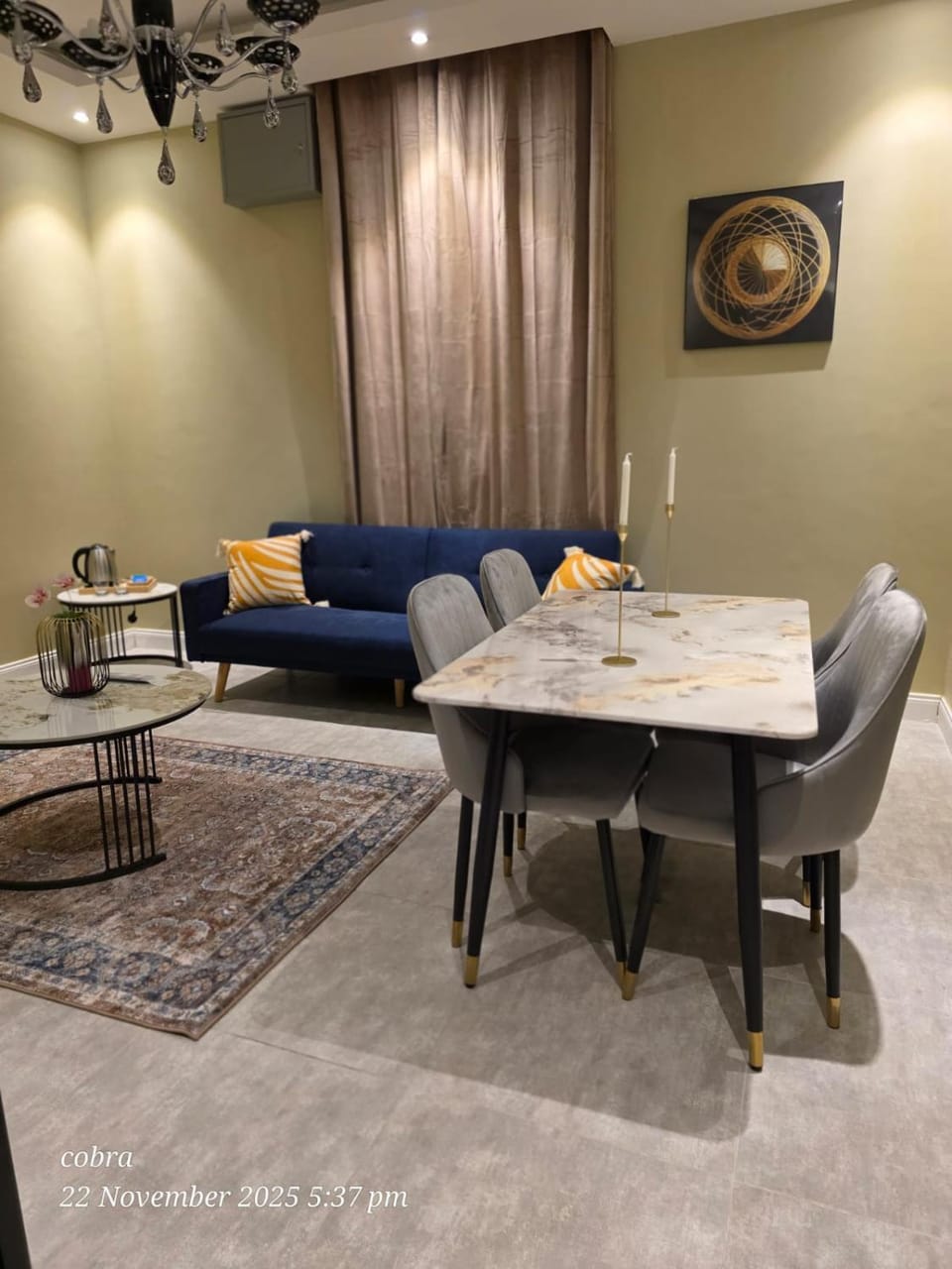 Living room, Dining area, minibar