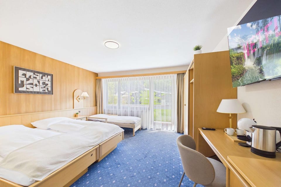 Suite for 3 with Mountain View near SaasFee House in Canton of Valais