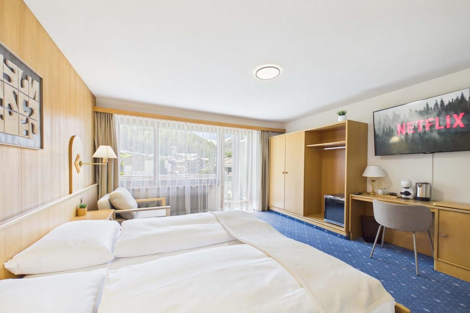 Suite for 3 with Mountain View near SaasFee House in Canton of Valais