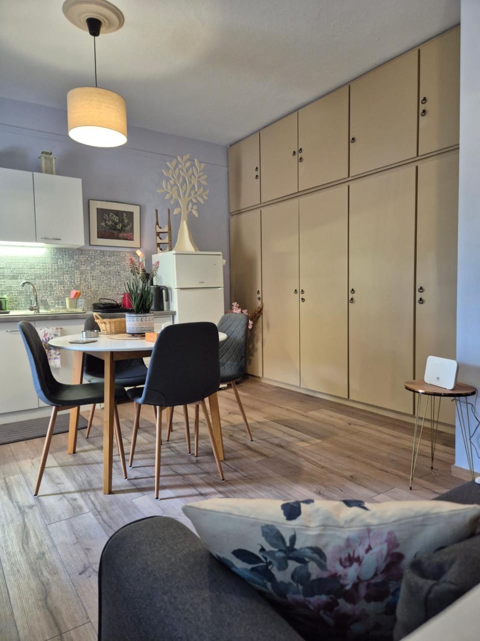 Living room, Dining area, wardrobe
