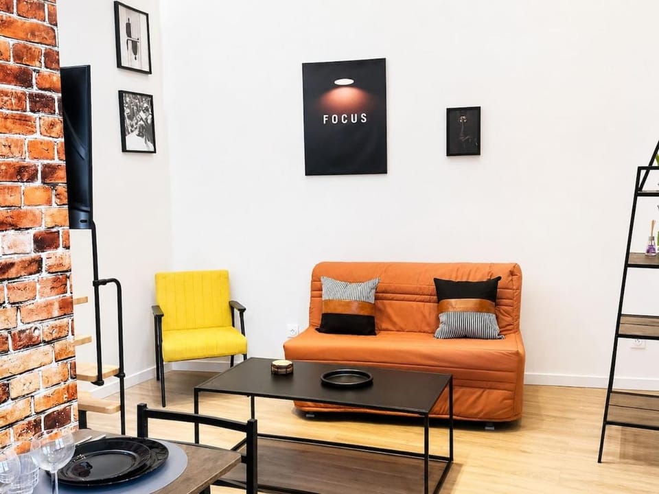 Le Jardin d'Eden City loft-Hôpitaux-Eurexpo-Parking-Groupama-Climatisé Apartment in Villeurbanne