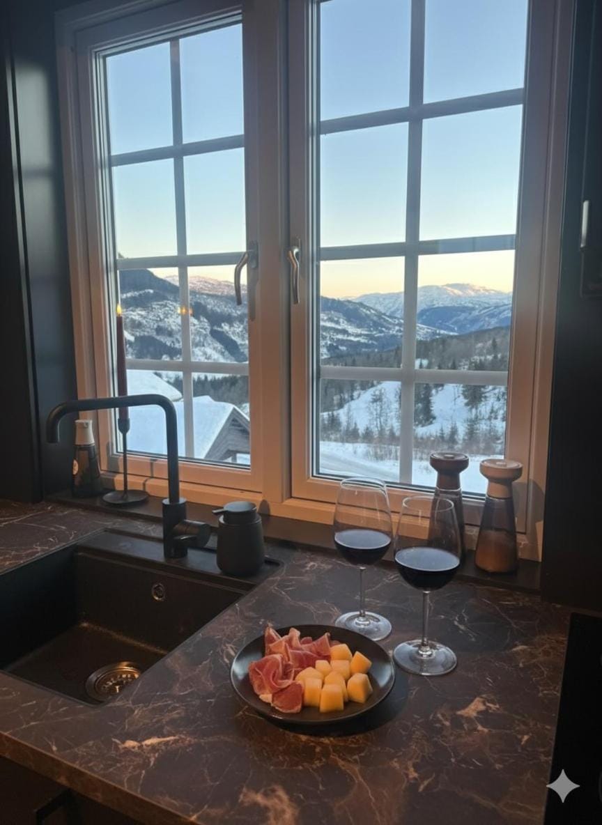Mountain view, kitchen