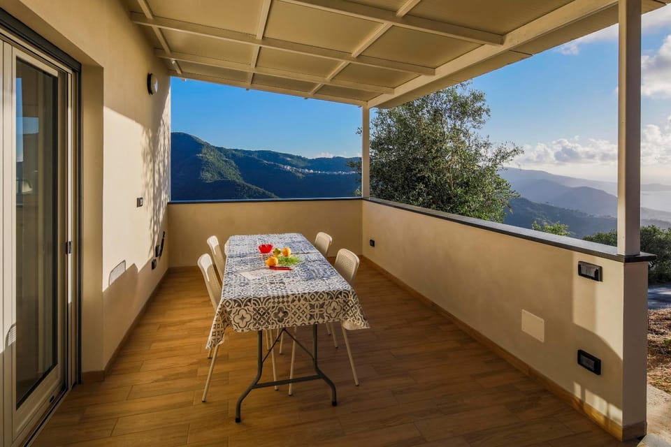 Patio, Natural landscape, View (from property/room), Dining area, Sea view