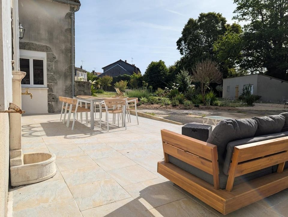 Patio, Day, Garden view
