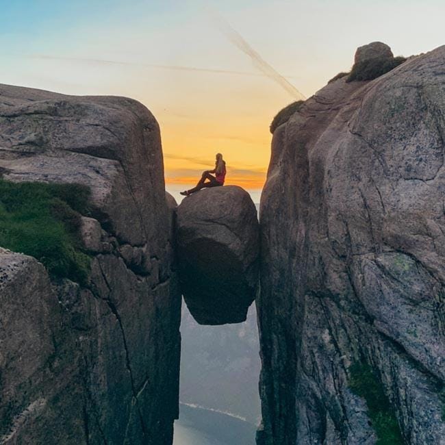 Koselig hytte ved Kjerag, skiløyper og skitrekk House in Rogaland