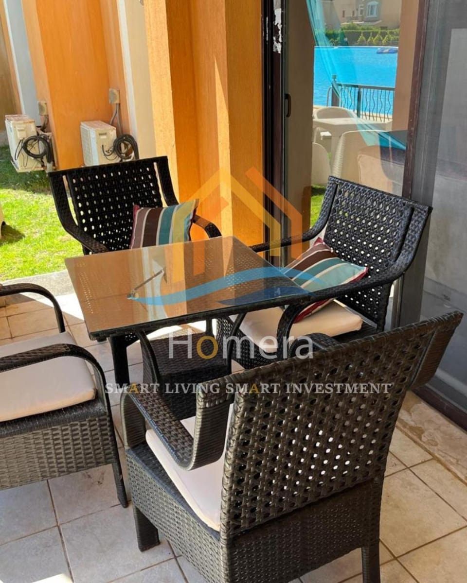 Marassi Verdi ground -3 bedroom-2 bathroom-nany room-garden-direct lagoon Chalet in Egypt