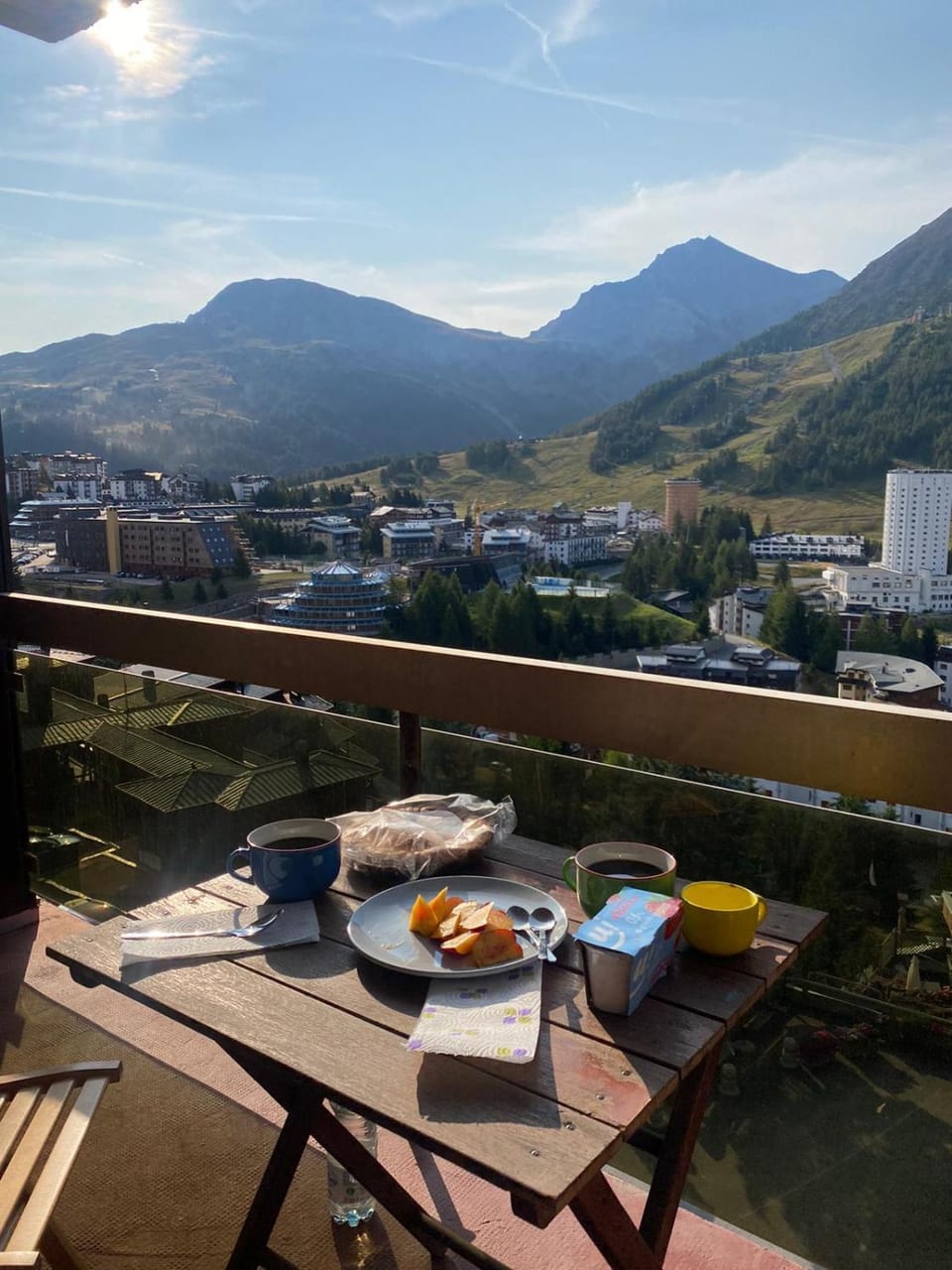 Monolocale vista pista con terrazza e garage Apartment in Sestriere
