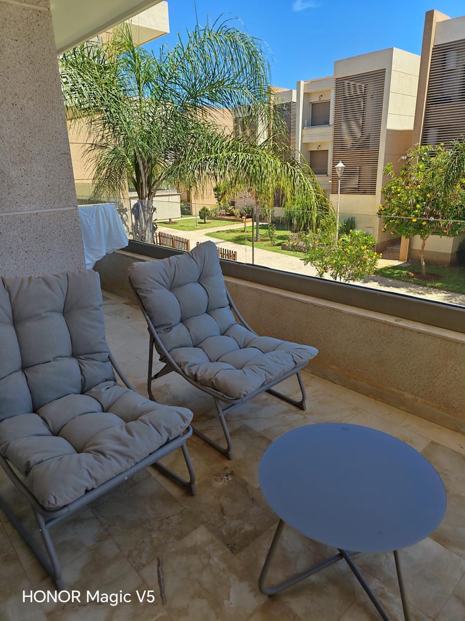 Property building, View (from property/room), Balcony/Terrace, Seating area