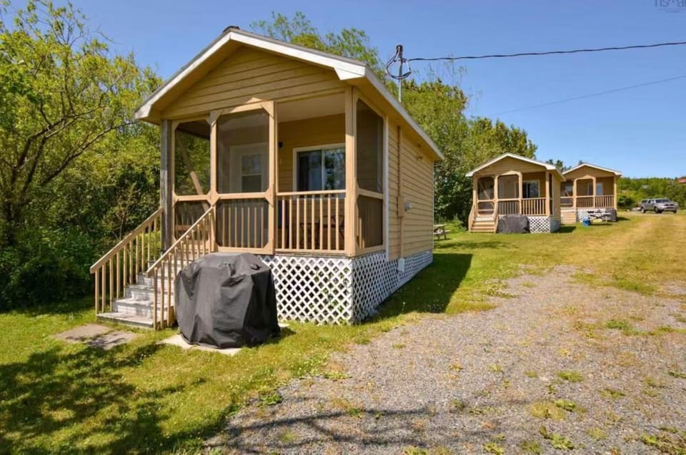 Bras D'Or Lakes Campground Nature lodge in Nova Scotia