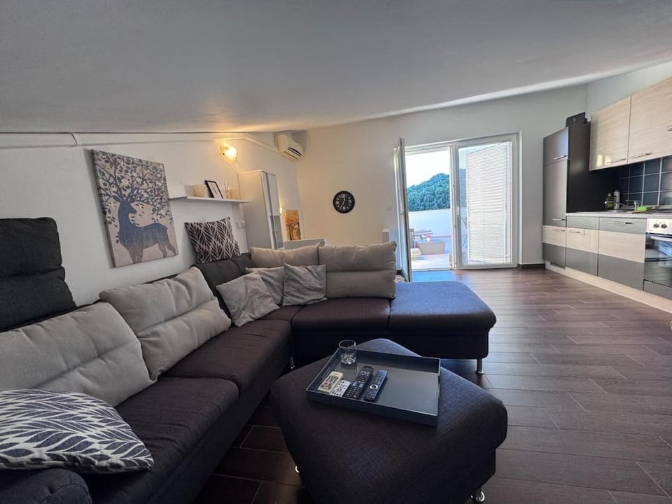 TV and multimedia, Kitchen or kitchenette, Living room, Seating area