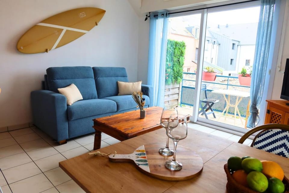 Apartment for 2 people on Lesconil Harbor Apartment in Plobannalec-Lesconil