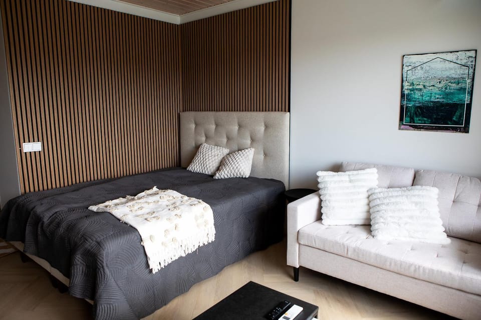 Olavinlinna Design Suite - Renovated, AC, Wifi Apartment in Finland