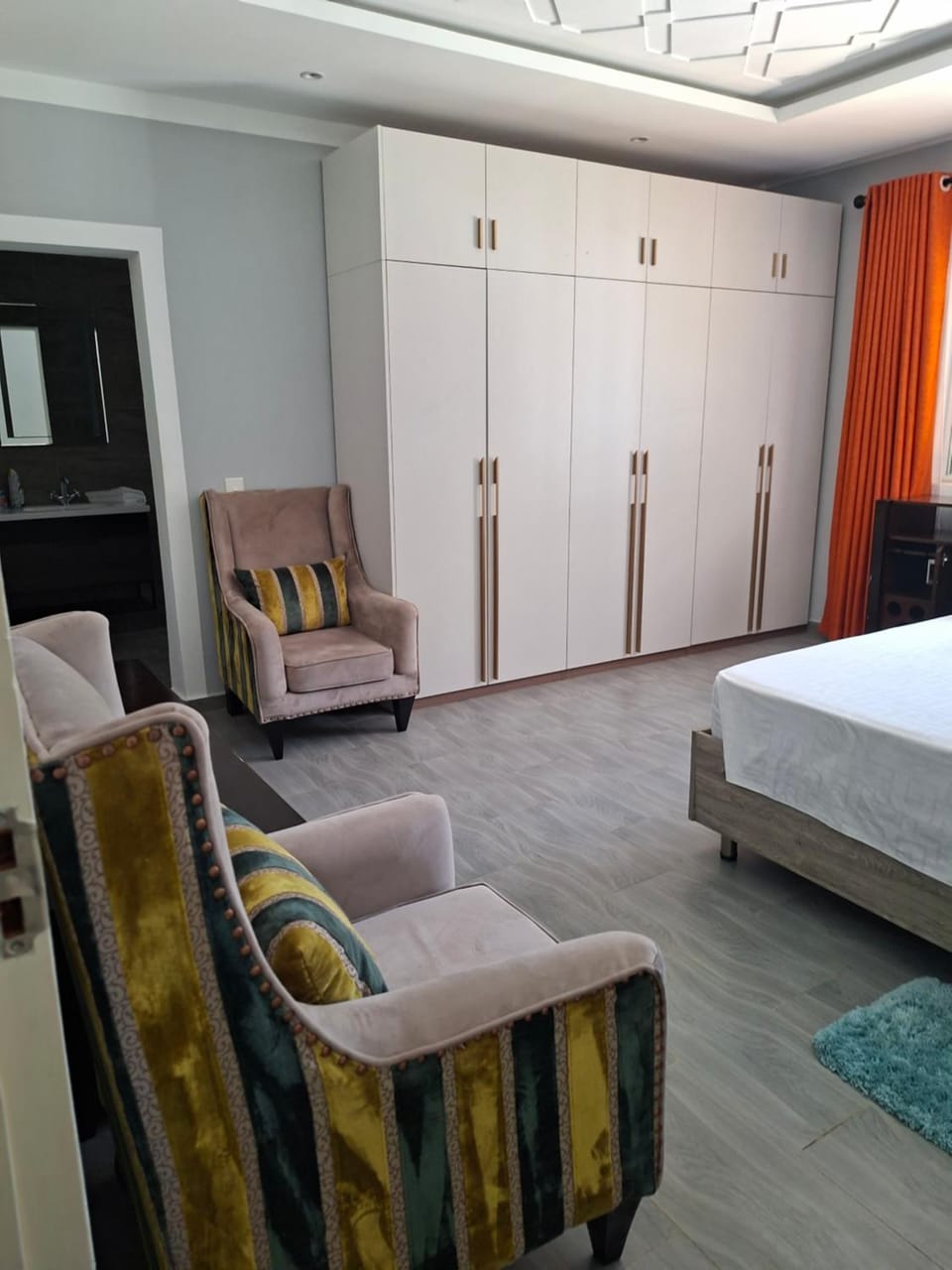 Bed, Bedroom, wardrobe